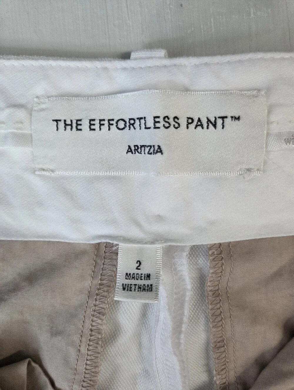 Aritzia The Effortless Pant Cropped CruiseLinen